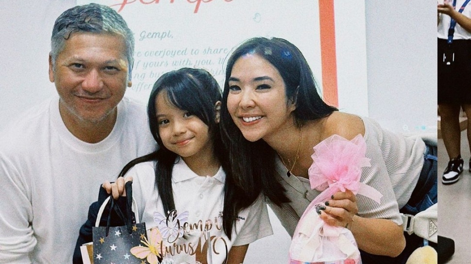 Gempi Rayakan Ulang Tahun ke-10, Gisella Anastasia Terkejut Anak Kami Sudah Menjadi Remaja